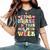 I'm A Nurse And This Is My Week Cute Happy Nurse Week 2024 Women's Oversized Comfort T-Shirt Pepper