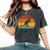 Kangaroo Vintage Retro Mom Dad Women's Oversized Comfort T-Shirt Pepper