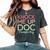 Knock Me Up Doc Transfer Day Ivf Mom Ivf Dad Women's Oversized Comfort T-Shirt Pepper