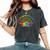 Lgbt Pride Rainbow It's Ok If You're Not Ready Yet Women's Oversized Comfort T-Shirt Pepper