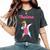 Thelma Name Personalized Birthday Dabbing Unicorn Queen Women's Oversized Comfort T-Shirt Pepper