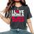 I Love Being A Black Woman Black Woman History Month Women's Oversized Comfort T-Shirt Pepper