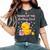 Mama Of The Birthday Duck Christmas Anime Party Outfit Women's Oversized Comfort T-Shirt Pepper
