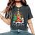 Merry Christmas Gnome Plaid Family Christmas For Men Women's Oversized Comfort T-Shirt Pepper