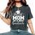 Proud Mom Of A 2024 Graduate Graduation Family 2024 Women's Oversized Comfort T-Shirt Pepper