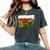 Red Poppy Flower Blooming Summer Field Meadow Fresh Air Women's Oversized Comfort T-Shirt Pepper