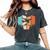 Retro Airplane Landscape Pilot Aviation Women Women's Oversized Comfort T-Shirt Pepper