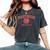 Retro Boho Valentine Heartbreak University Cupid's Arrow Women's Oversized Comfort T-Shirt Pepper