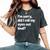 Roll My Eyes Sarcastic Women's Oversized Comfort T-Shirt Pepper