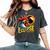 Solar Eclipse April 04 2024 Chicken Total Solar Eclipse 2024 Women's Oversized Comfort T-Shirt Pepper