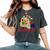 South African Girl South Africa Woman South Africans Flag Women's Oversized Comfort T-Shirt Pepper