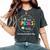 Specials Crew Teacher Tribe Team Back To Primary School Women's Oversized Comfort T-Shirt Pepper