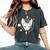 Sphynx Cat Moon Phase Gothic Women's Oversized Comfort T-Shirt Pepper