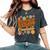 Super Groovy Counselor Retro 70S Hippie School Counseling Women's Oversized Comfort T-Shirt Pepper