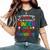 Super Proud Mom Of Awesome Kindergarten 2024 Graduate Women's Oversized Comfort T-Shirt Pepper