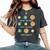 Three Eclipse To Learn Science Teacher Space Women's Oversized Comfort T-Shirt Pepper
