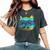 Vintage Rainbow Hippie Cute Cheshire Cat Head Kitty T Women's Oversized Comfort T-Shirt Pepper