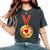 World's Best Mom Gold Medal Mother's Day Women's Oversized Comfort T-Shirt Pepper