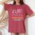 10Th Birthday Rainbow Sleepover Squad Pajamas Slumber Girls Women's Oversized Comfort T-Shirt Crimson