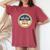 9 Years Old Vintage 2016 9Th Birthday Decoration Women Women's Oversized Comfort T-Shirt Crimson