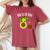 Abuelacado Spanish Grandma Avocado Baby Shower Women's Oversized Comfort T-Shirt Crimson