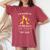 Become Big Sister 2022 Giraffe Women's Oversized Comfort T-Shirt Crimson