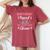 Birthday Squad Of The Fabulous 50 Year Old Queen 50Th B-Day Women's Oversized Comfort T-Shirt Crimson