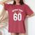 Birthday Twins 60Th 60 Years Old Brother Sister Twin Family Women's Oversized Comfort T-Shirt Crimson