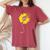 Blessed To Be Called Nana Happy Sunflower Family Women's Oversized Comfort T-Shirt Crimson