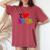 For Bug & Insect Collectors I Love Bugs Women's Oversized Comfort T-Shirt Crimson