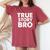 Christian True Story Bro Bible Women's Oversized Comfort T-Shirt Crimson