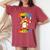 Dabbing Kindergarten Fox Graduation Class Of 2020 Boys Girls Women's Oversized Comfort T-Shirt Crimson