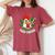 Fried Smoking Chicken 420 Marijuana Weed Leaf Pots 420 Women's Oversized Comfort T-Shirt Crimson