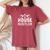 Real Estate Realtor House Hustler Women's Oversized Comfort T-Shirt Crimson