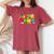 Gamer Super Nana Family Matching Game Super Nana Superhero Women's Oversized Comfort T-Shirt Crimson