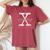 Genx Raised On Hose Water And Neglect Humor Women's Oversized Comfort T-Shirt Crimson