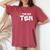 Happy 10Th Birthday Notorious Boy Girl King Kid Year Ten 10 Women's Oversized Comfort T-Shirt Crimson