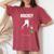 Ice Hockey Youth Puck Hockeyplayer Player Men Women's Oversized Comfort T-Shirt Crimson