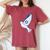 Israel Pro Support Stand Strong Peace Love Jewish Girl Women's Oversized Comfort T-Shirt Crimson