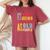 It's Weird Being The Same Age As Old People Vintage Women's Oversized Comfort T-Shirt Crimson