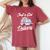 Just A Girl Who Delivers Postwoman Mail Truck Driver Women's Oversized Comfort T-Shirt Crimson