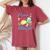 Meme Of The Birthday Girl Sea Party Turtle Birthday Women's Oversized Comfort T-Shirt Crimson