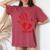 Mmiw Missing Murdered Indigenous Sisters Red Handprint Women's Oversized Comfort T-Shirt Crimson