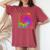 Peace Out 4Th Grade Tie Dye Last Day School 2024 Women's Oversized Comfort T-Shirt Crimson