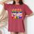 You Are Safe With Me Rainbow Gay Transgender Lgbt Pride Women's Oversized Comfort T-Shirt Crimson