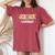 Science Teacher Tie Dye Science Teaching Back To School Women's Oversized Comfort T-Shirt Crimson