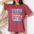 Sister Of The Birthday Girl Family Snowflakes Winter Party Women's Oversized Comfort T-Shirt Crimson