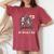 St Georges Day Outfit Idea For & Novelty English Flag Women's Oversized Comfort T-Shirt Crimson