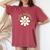 Stay Groovy Retro Hippie 60S 70S 80S Costume Theme Party Women's Oversized Comfort T-Shirt Crimson