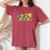 Super Principal Retro Colorful For Women Women's Oversized Comfort T-Shirt Crimson